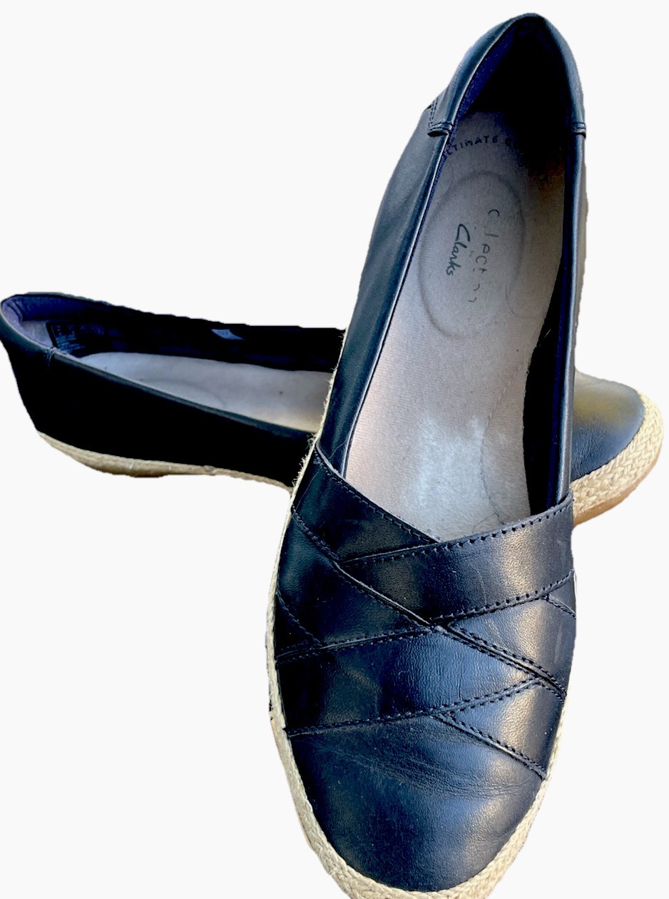 Clarks Collection Danelly Shine Women's Navy Leat… - image 2