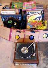 Lot Vintage 78, 33, 45 -Golden childrens- 194...