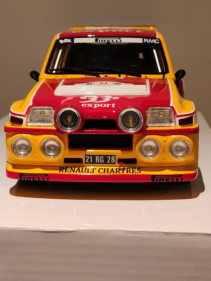 1985 Renault 5 Maxi Turbo Tour De Corse Rally 1/18 Otto-models - Image 4 of 4
