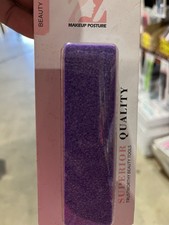 MAKEUP POSTURE Superior Quality Sandpaper Nail Buffer Purple