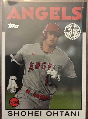 2021 Topps - 1986 Topps Baseball 35th Anniversary Shohei Ohtani #86B-22