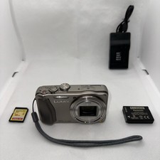 Panasonic Lumix DMC-TZ35 16MP Digital Camera TESTED HAS MISSING LENS SHEILDS