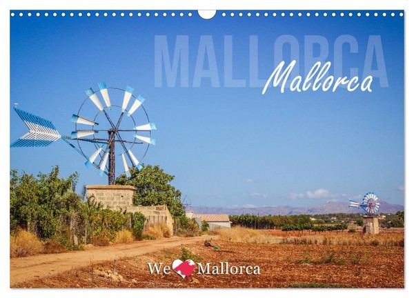 "Calendar 2027 · US Version · Mallorca, Mallorca (Wall Calendar 2027 17\" × 12\" La"-image