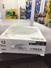 Solid Marker Black For Window, Wood Glass - 12 Pk 49