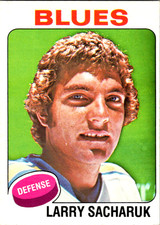 LARRY SACHARUK  #76  1975-76 OPC
