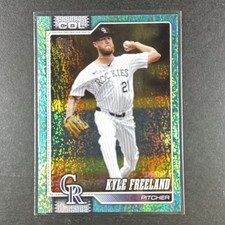 Topps 2026 Series 1 Kyle Freeland #106 Colorado Rockies Foil Parallel