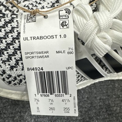 Size 8 - adidas UltraBoost 1.0 Oreo for sale online | eBay