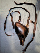 étui jambon 1873 nominatif cuir noir ceinture spéciale modifiée off ww1 1914