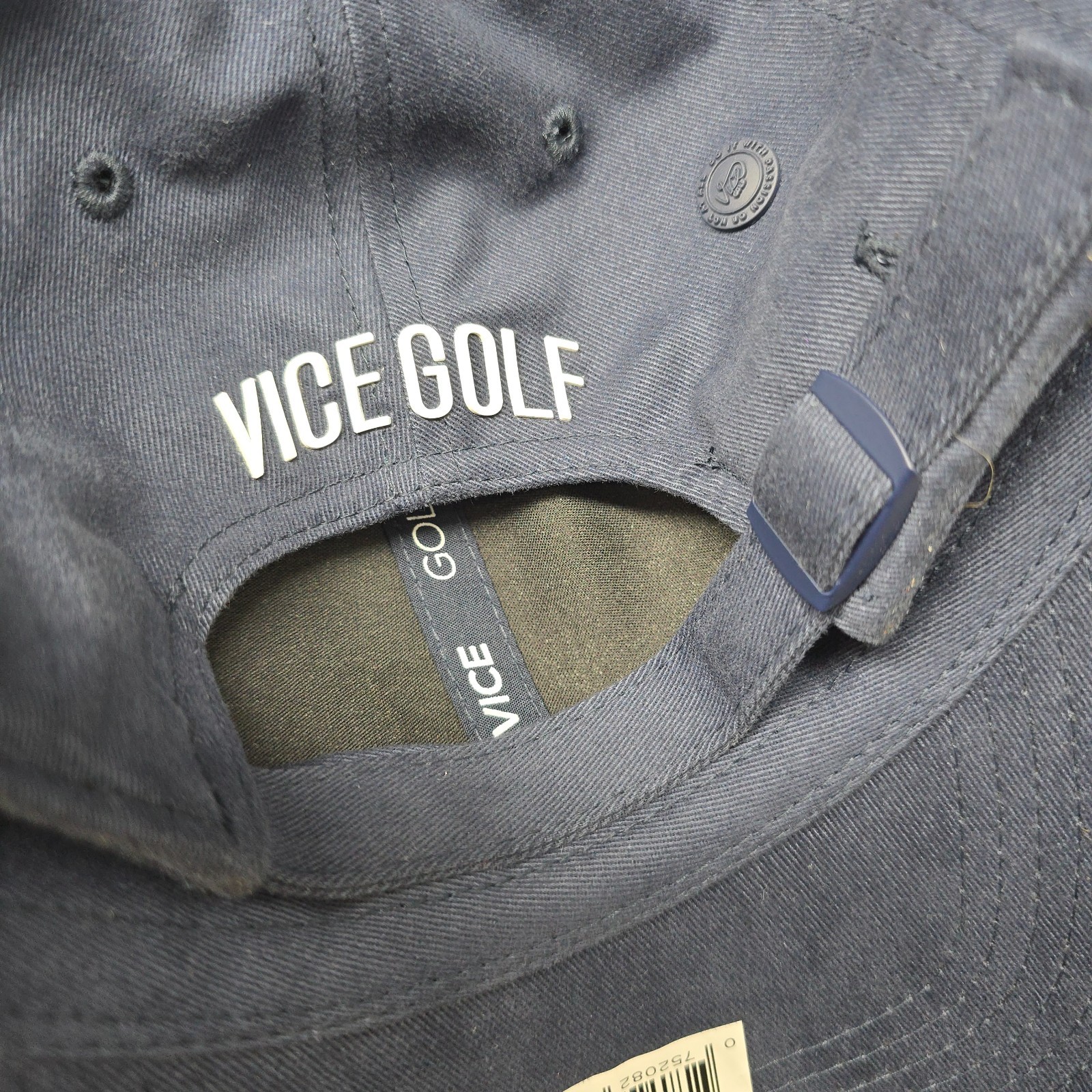 Vice Golf Hat Blue Adjustable Strapback OSFA Unst… - image 8