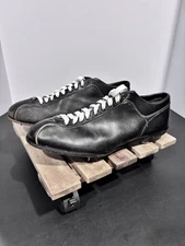 Vintage Spot-Bilt Leather Metal Cleats Men’s Size 11-Black - Mid Century - Rare