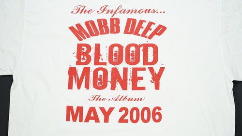 Rare Vintage NEW ERA Mobb Deep G-Unit Game Over Blood Money 2006 T Shirt 2000s 3 - Picture 7 of 13