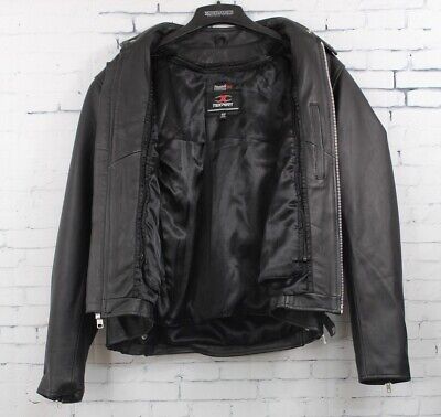 New Texport Mens Hi Compression Leather Motorcycle Biker New Texport Mens Hi Compression Leather Motorcycle Biker