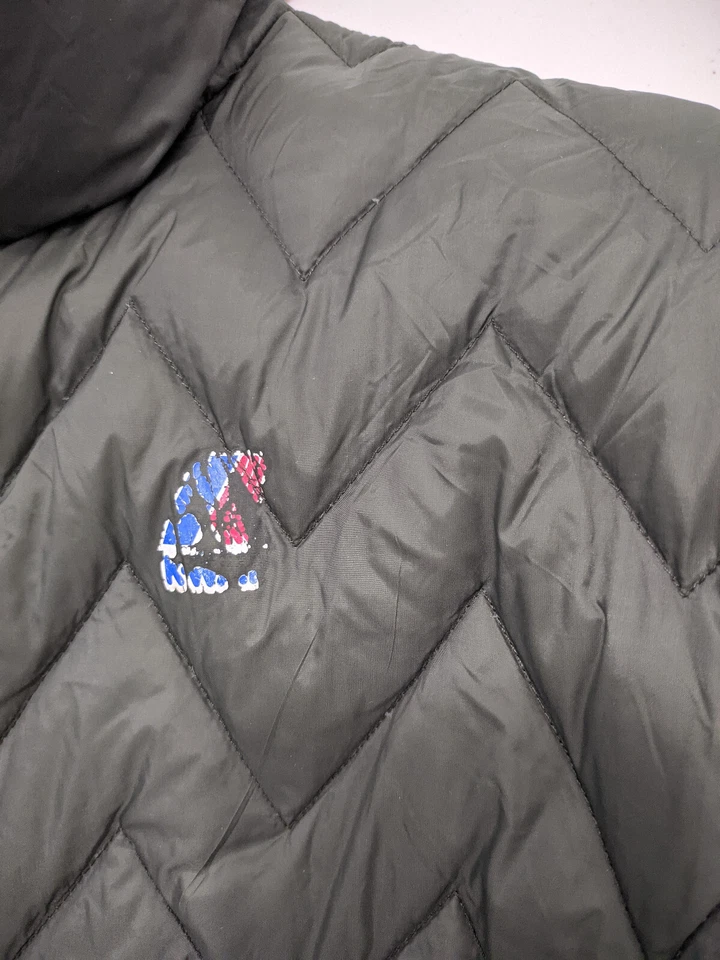 Chaqueta K Way Para Hombres L San Valentín Plumón Cremallera Acolchada Cuello Alto Peso Ligero Sólido Foto 4 de 4