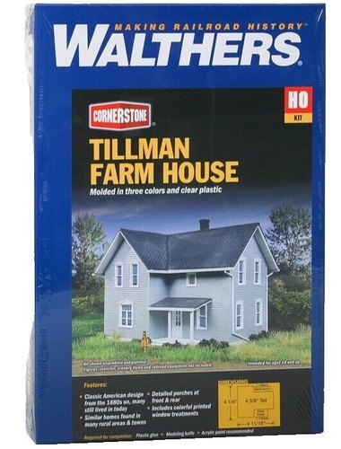 Walthers Cornerstone - HO Scale - Clayton County Lumber Kit - 933