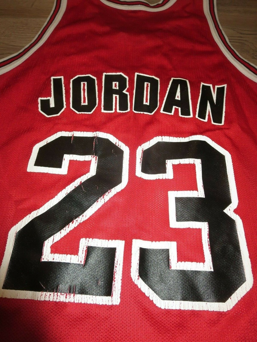 CHAMPION NBA CHICAGO BULLS JORDAN ユニフォーム Vtg 90s Michael Jordan Champion Jersey #23 Youth XL 18-20