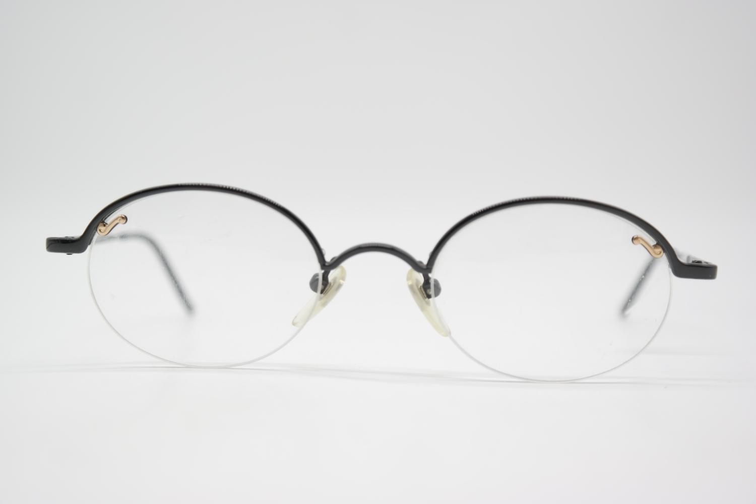 Gafas Vintage MARTINE SITBON CB/G Negro Oro Montura De Gafas