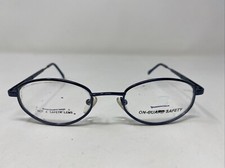 OnGuard Safety OG-101 NVY 50-21-140 Navy Blue Full Rim Eyeglasses Frame  H84