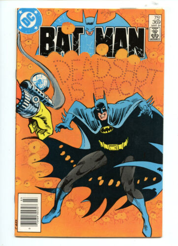 Batman 369 2nd Jason as Robin in the title-classic Deadshot-HIGH GRADE newsstand - 第 1/2 張圖片