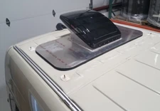 VS30 (2019 +)  Sprinter Roof AC Delete Plate w/RV Vent Fan Hole or Without Hole