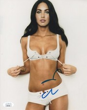 Megan Fox Sexy Autographed Signed 8x10 Photo JSA COA 