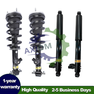 4X Front & Rear Shock Struts Assys w/Adaptive Damping Fit GMC Sierra 1500 19-23