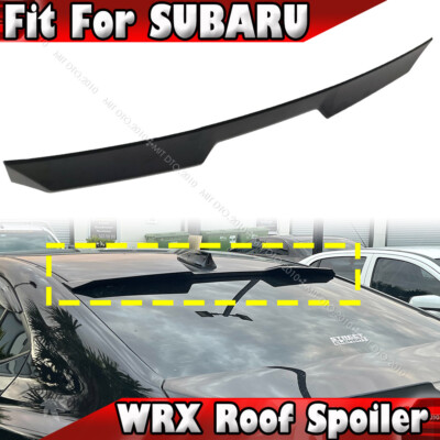LA Unpainted 2026 Fits SUBARU WRX STI 4DR VB 5th V Type Rear Roof Spoiler ABS