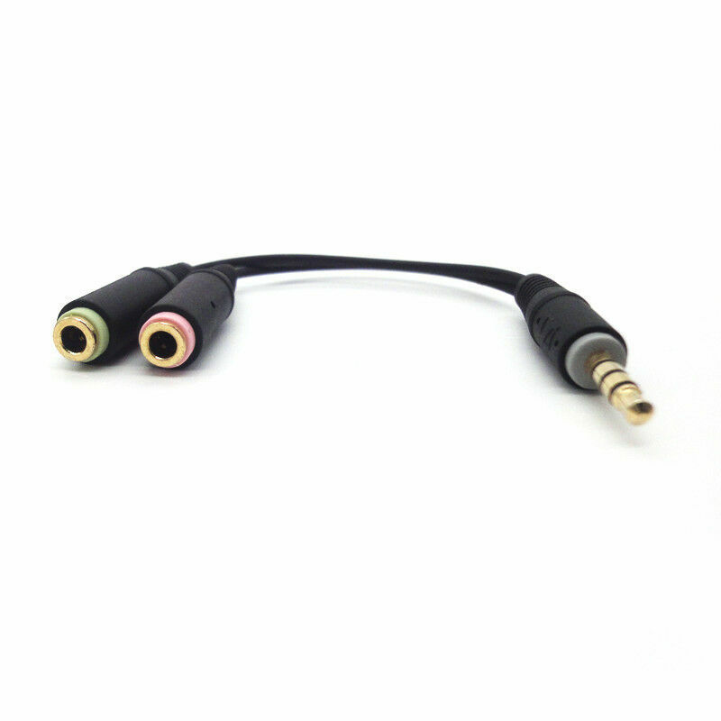 Genuine Sennheiser PCV 05 Combo Audio Adapter Cable fit PC Gaming Headsets