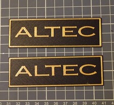 Distintivo logo griglia altoparlante vintage Altec Lansing personalizzato, JBL, EV, Marshall