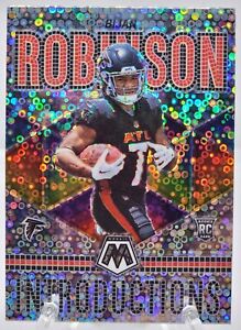 Bijan Robinson 2023 Mosaic #I-6 Introductions - No Huddle Bijan Robinson 2023 Mosaic #I-6 Introductions - No Huddle
