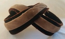 Vintage Women's Hat For Repurposing Brown Velvet Skull Cap Millinery Project