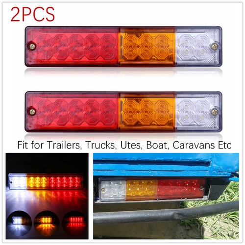 2 12v Led 卡车拖车尾灯转向灯反向制动器车后灯指示器 Ebay 2 12v Led 卡车拖车尾灯转向灯反向制动器车后灯指示器 Ebay