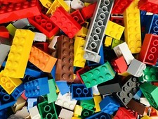 Lot Of 300 Lego Basic Bricks Blocks Random Co...