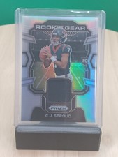 2023 Prizm Football CJ Stroud Rookie Gear #RG-CJS MEM RC Houston Texans NFL 🔥🏈