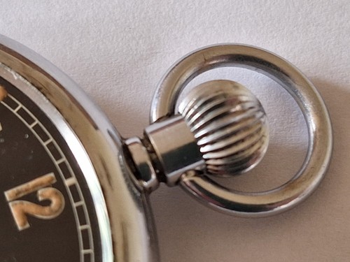 LEONIDAS MILITARY G.S.T.P. BROAD ARROW MILITARY POCKET WATCH. - Picture 4 of 9
