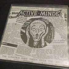 ACTIVE MINDS  . LUNATICS HAVE TAKEN OVER THE ASYLUM 7" FLEXI DISC