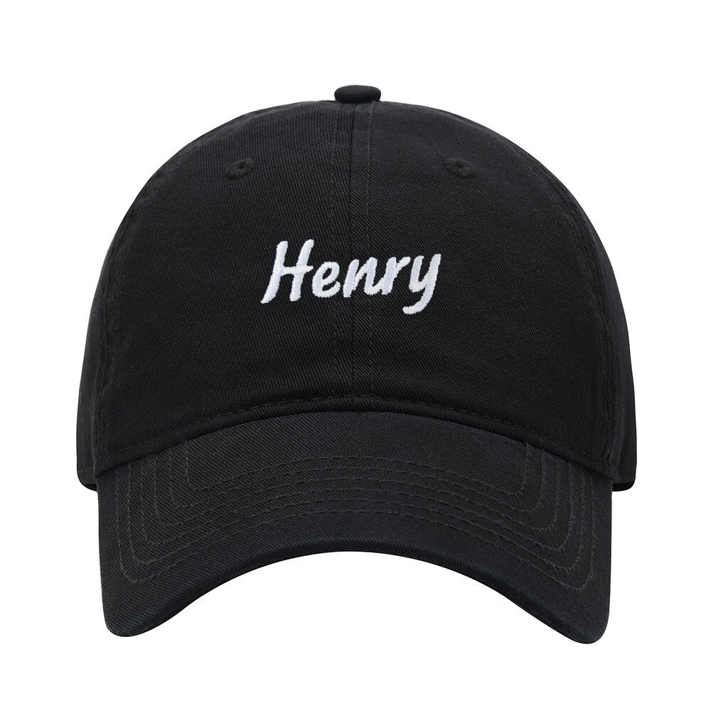 Baseball Cap Men Name Henry Gift Embroidered Washed Cotton Dad Hat Baseball Caps
