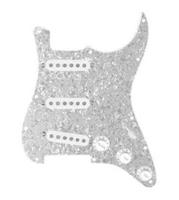 920D Texas Growler Loaded Pickguard 5 Way Blender for Strat White Pearl / White