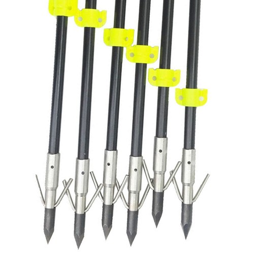 Archery Bowfishing Arrows Solid Fiberglass Safty Slide Bow Fishing Hunting - Picture 8 of 10