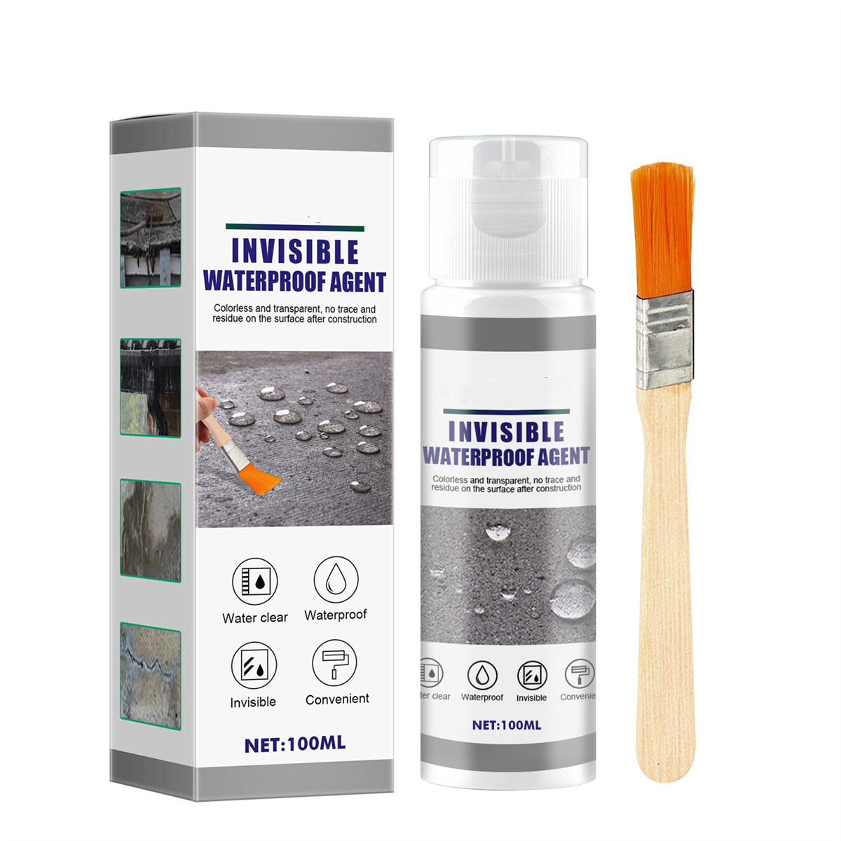 Leak Repair Sealant Spray Coating Liquid New Strong Adhesion Waterproof