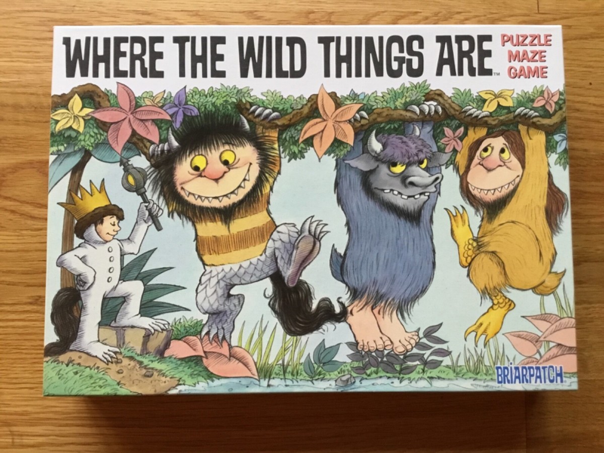 RARE NEW 1999 Where Wild Things Are Puzzle Maze Game Maurice