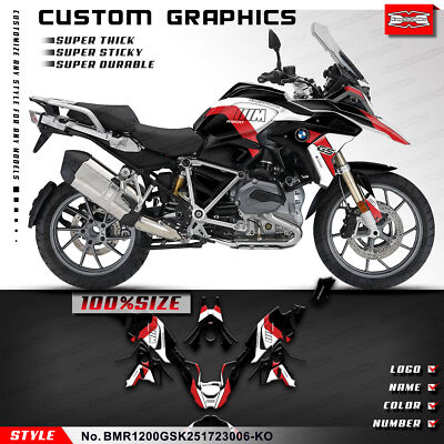 Racing Graphics Kit for BMW R1200 GS 2017 2018 2019 2020 2021 2022 2023 Rebuild