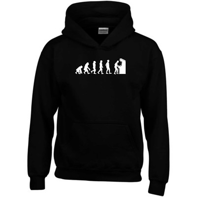 Human Evolution Hoodie lustig Videospiele Xbox PS4 PC Gamer Geschenk Sweatshirt Top