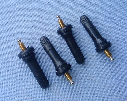 4 St. REIFENDRUCK SENSOR VENTIL / REPAIR KIT TPMS Gummi-Ventile RDK RDS RDC - Picture 2 of 5