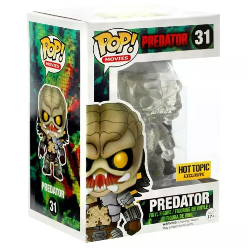 Funko POP! Movies Predator Vinyl Figure [Translucent Bloody Variant]