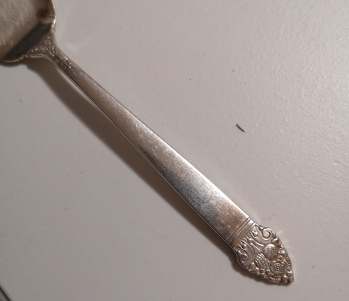 Solid Jelly Server King Cedric Silverplate Community Oneida 1933 Antique - Picture 6 of 7