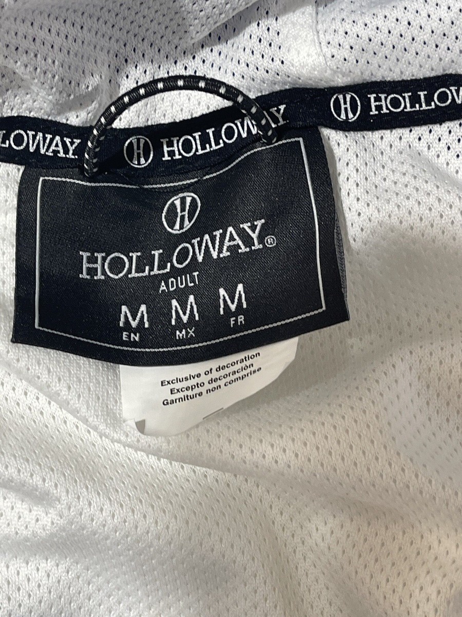 Blue & White Holloway 229528 Men's SeriesX Jacket Sz M Zip Front