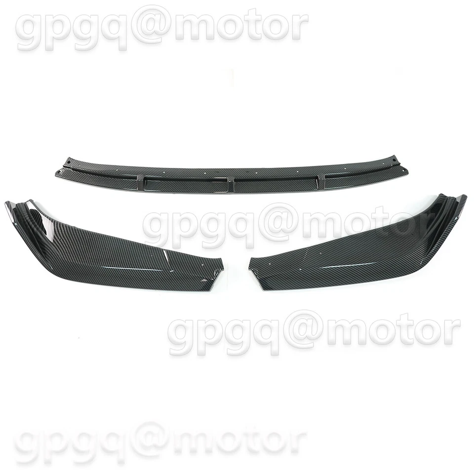 GI I GT Carbon Fiber Front Lip Splitter For Lexus IS300 IS350 IS500 21-25 Bumper - Image 3 of 4