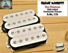 Artec Hot Platinum Pickup Set White (50, 52mm) (4-wire) ALniCo 5