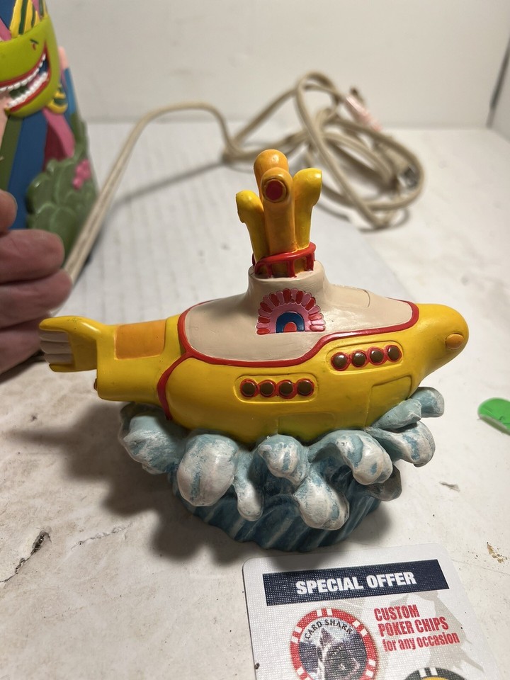 Beatles 1999 Yellow Submarine Lava Lamp In Original Box Works! eBay