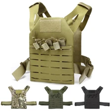 Children Outdoor JPC Tactical Vest Assault Plate Carrier Kids CS Training Vest